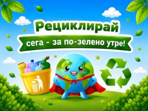 Рециклирай сега – за по-зелено утре