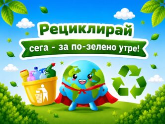 Рециклирай сега – за по-зелено утре
